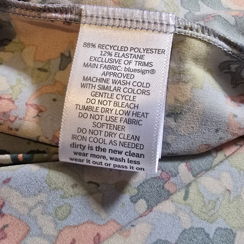 NWT Toad & Co Crusher Tiered Dress Papaya Geranium Print XL - Picture 9 of 10